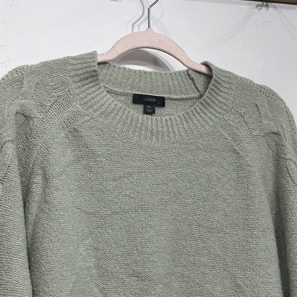 J.Crew Cashmere bouclé cable-sleeve sweater - Picture 7 of 14